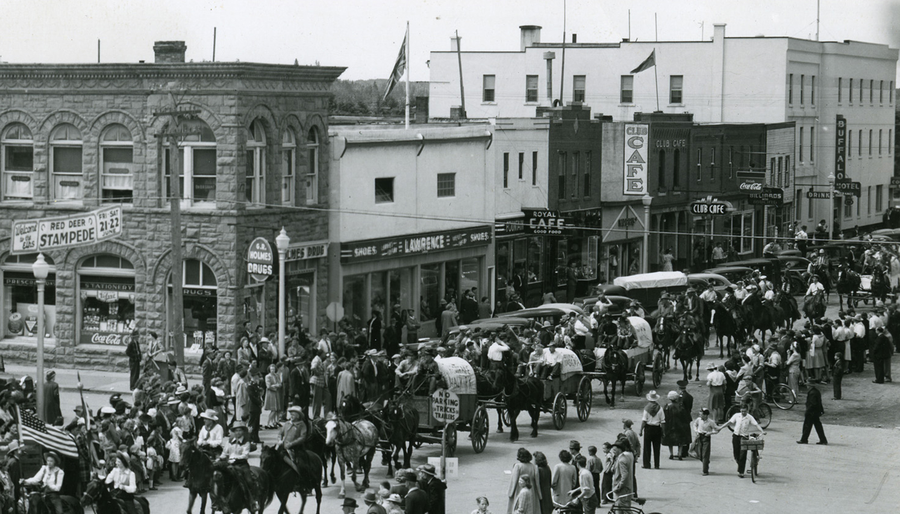 Red Deer Elks Stampede Parade, 1946