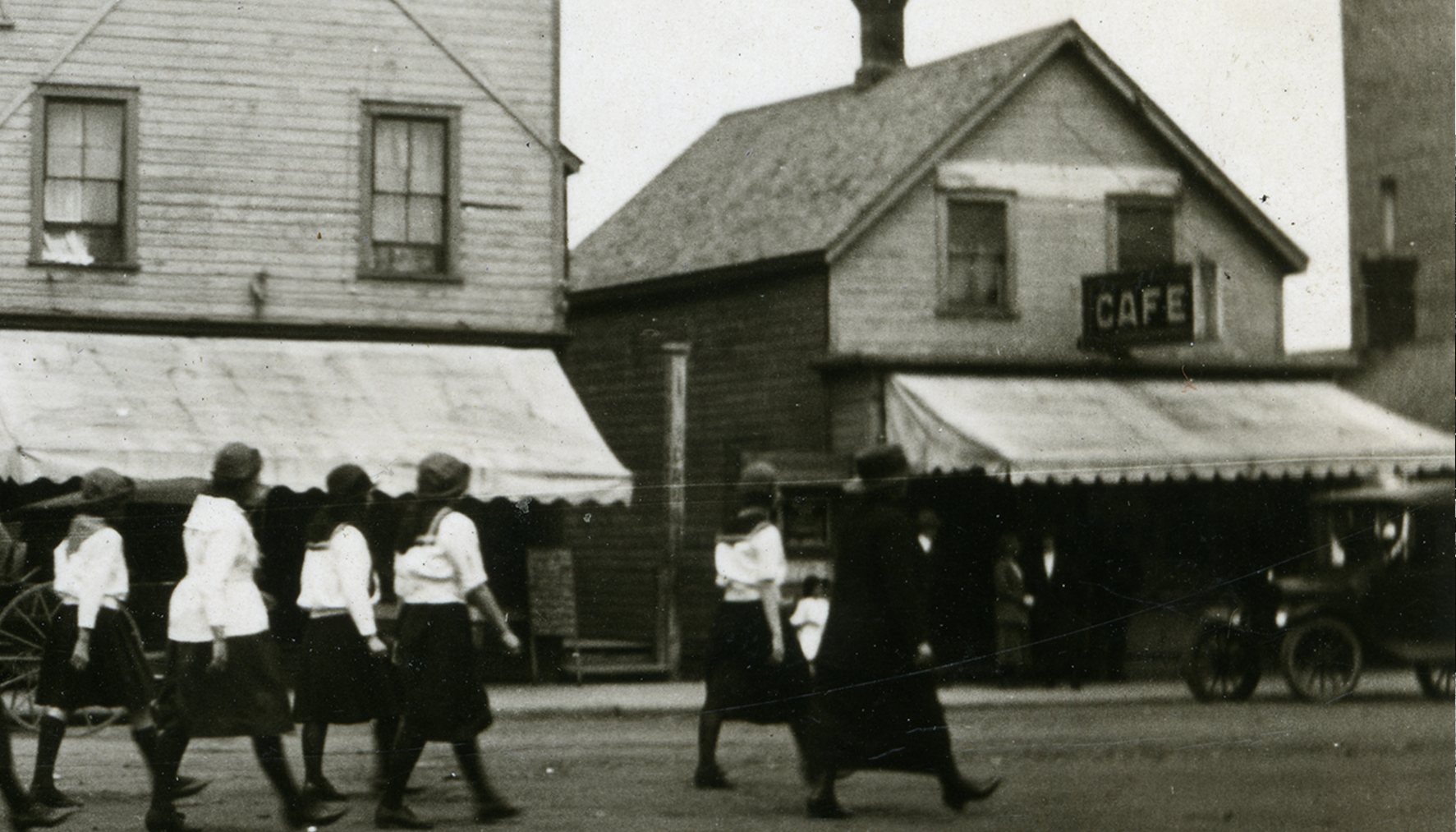 Girl Guide parade, ca. 1920