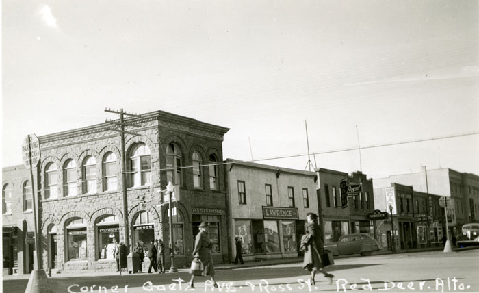 Photo of Greene Block circa 1930s