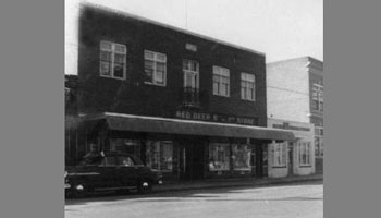 Photo of Scott Block building circa 1964