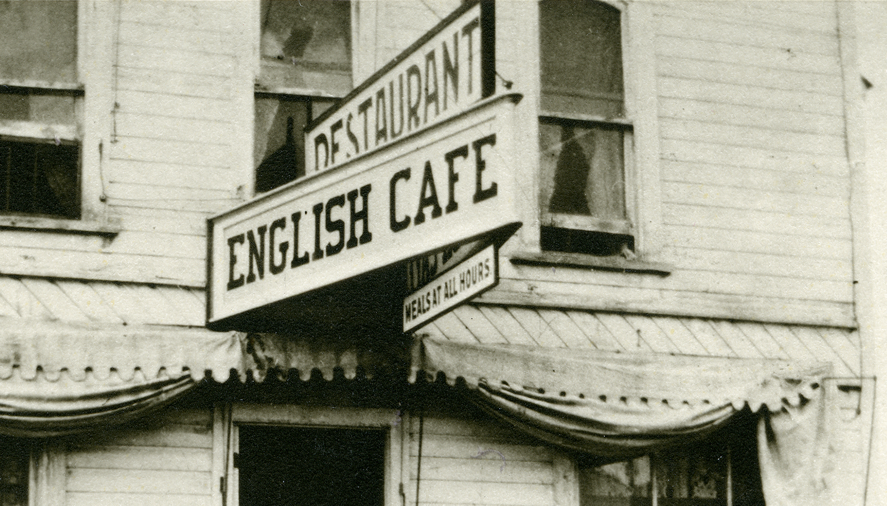 English Café, 1909-1911