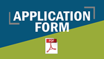 designed graphic for pdf version of the application form