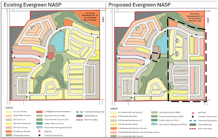 Evergreen NASP Comparison Map