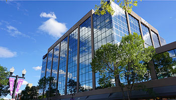 image of building in downtown Red Deer 