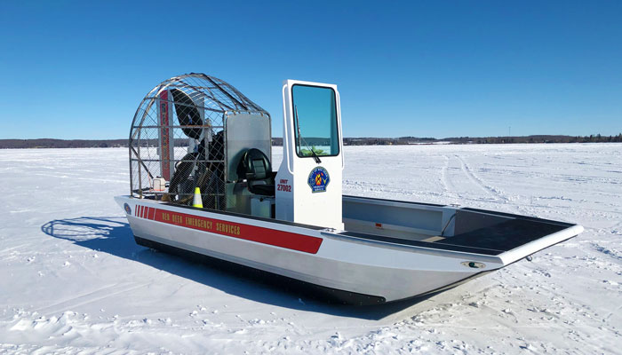 Photo of Red Deer Emergency Services Airboat