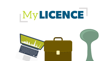 Graphic design for MyLicence