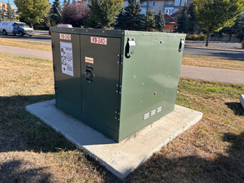 Photo of an electrical box