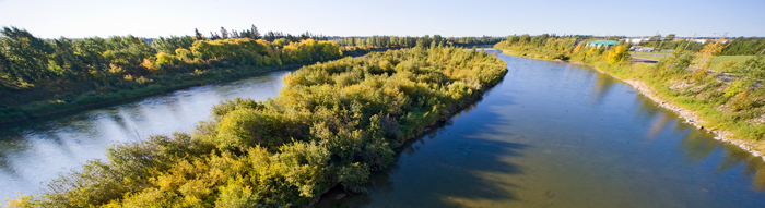 River Panoramic shot