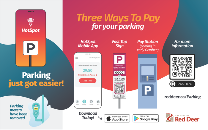 HotSpot - Three Ways to pay graphic