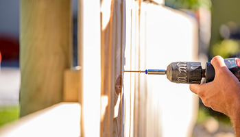 building a fence