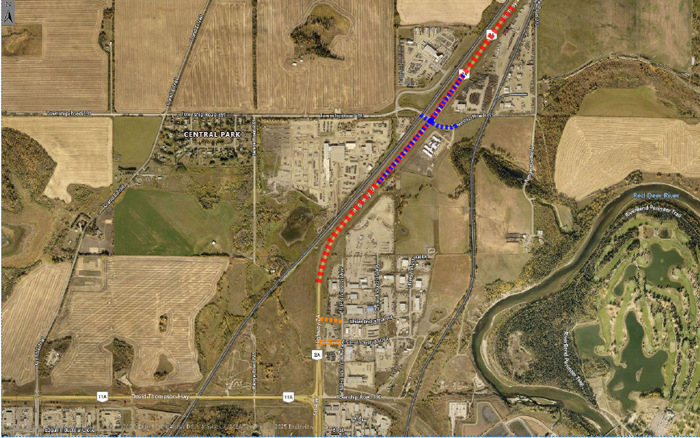 Highway 2A & Township Road 391 Roundabout