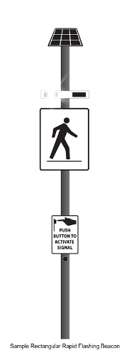 Rectangular Rapid Flashing Beacon -Image