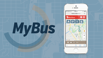 designed graphic for MyBus