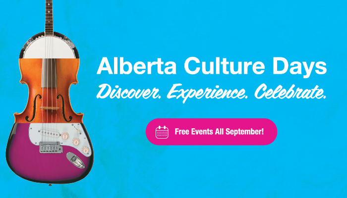 Alberta Culture Days Header
