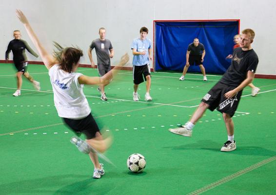 indoor soccer red deer